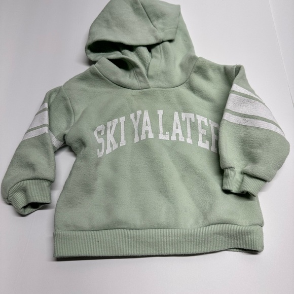 Mini Greyson Light Green Sweatsuit 2 Pieces ~ Hoodie and Pant Size 3-6M - Picture 10 of 10